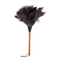 Ostrich Feather Duster - Wooden Handle - 50cm
